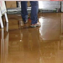 Water damage repair